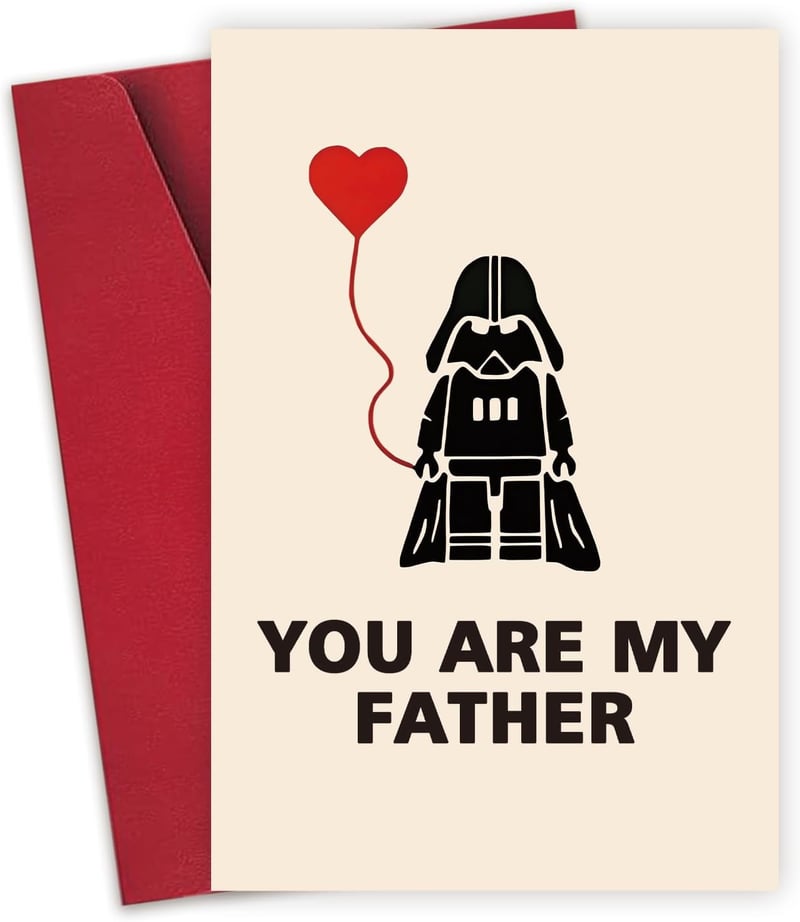 Star Wars Father's Day Card for Dad, Husband, or Son