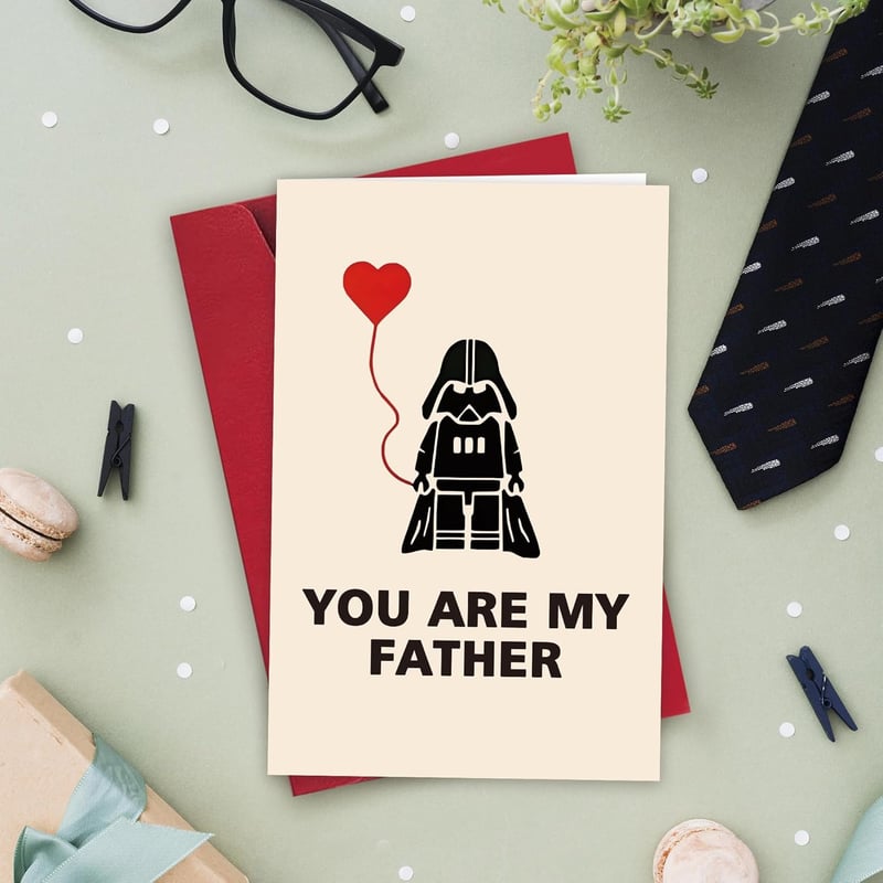 Star Wars Father's Day Card for Dad, Husband, or Son