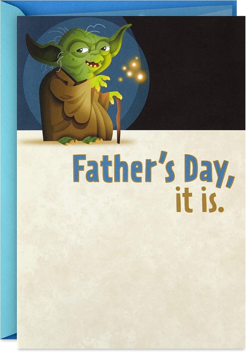 Father's Day Card - Star Wars Yoda Design