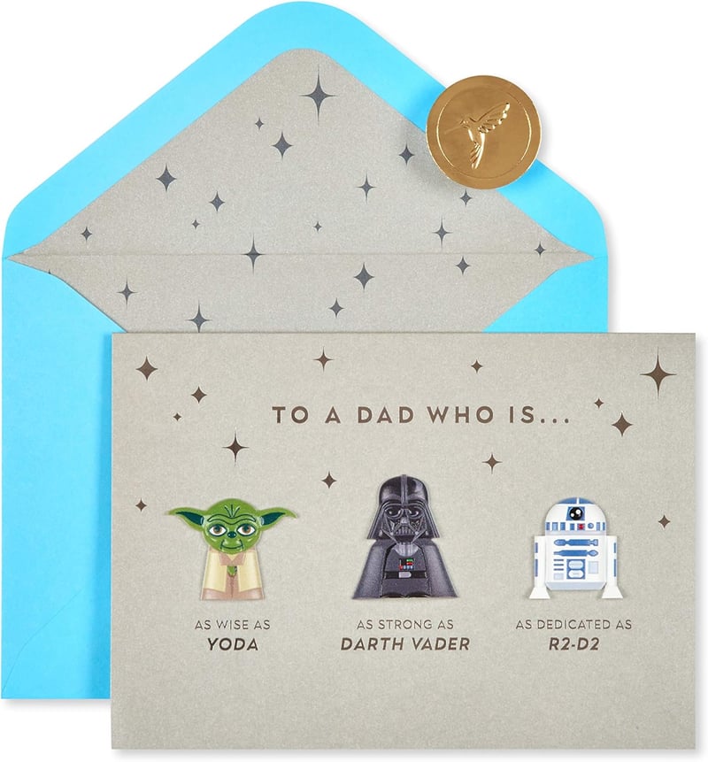 Father's Day Star Wars Card - Best Dad in the Galaxy