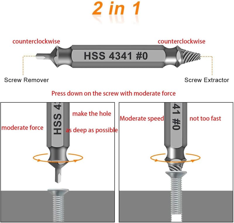 Father's Day Damaged Screw Extractor Set for Men