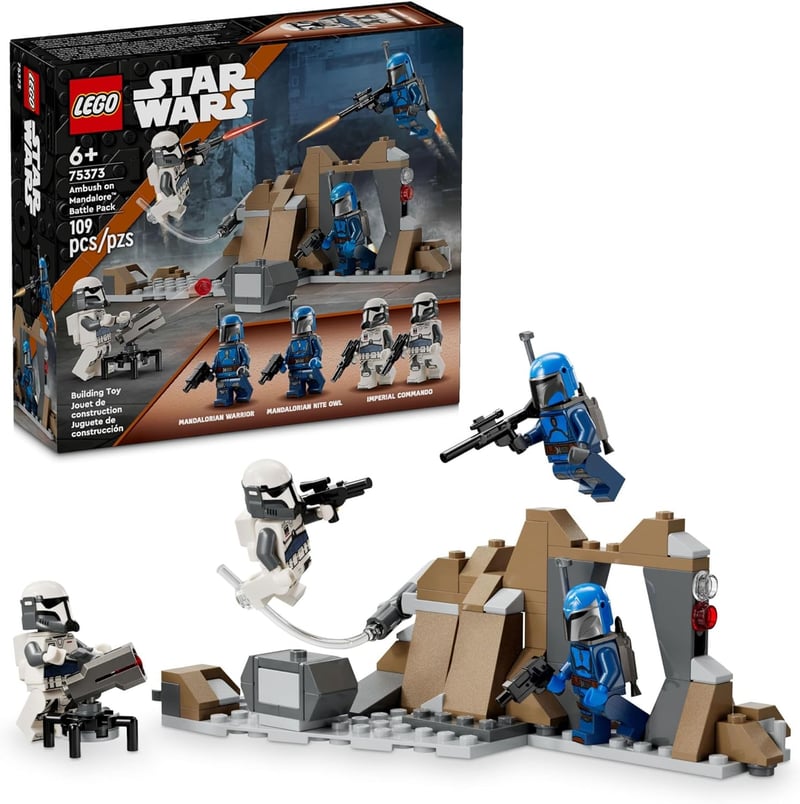 LEGO Star Wars: The Mandalorian Battle Pack with 4 Minifigures