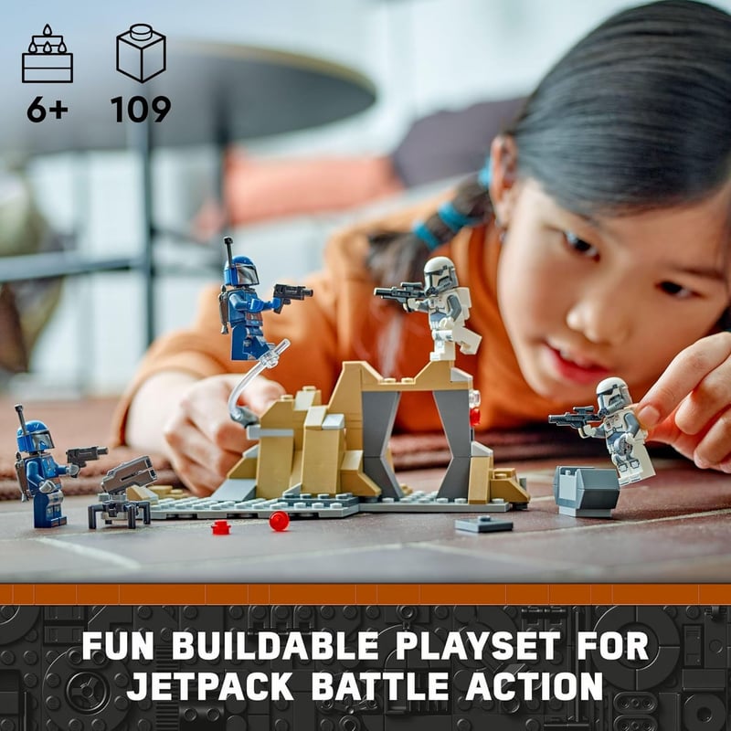 LEGO Star Wars: The Mandalorian Battle Pack with 4 Minifigures