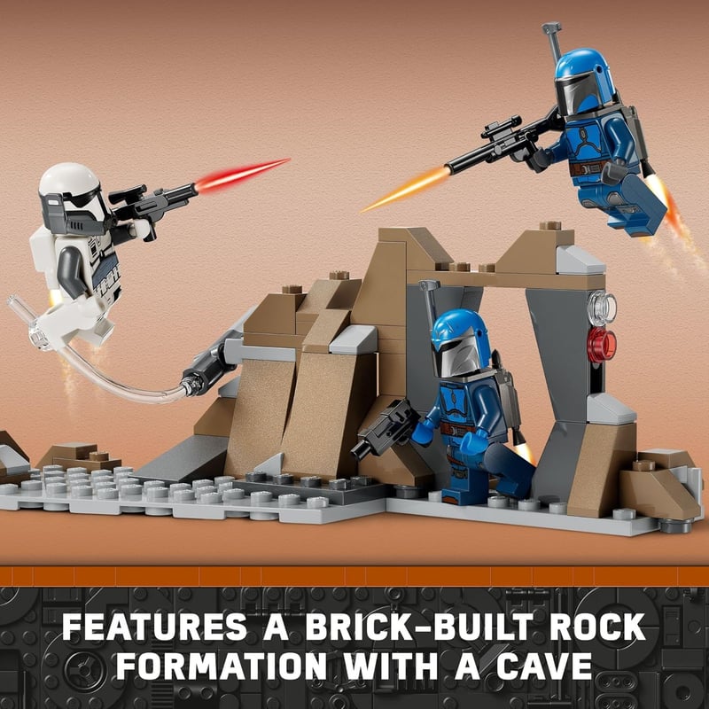 LEGO Star Wars: The Mandalorian Battle Pack with 4 Minifigures