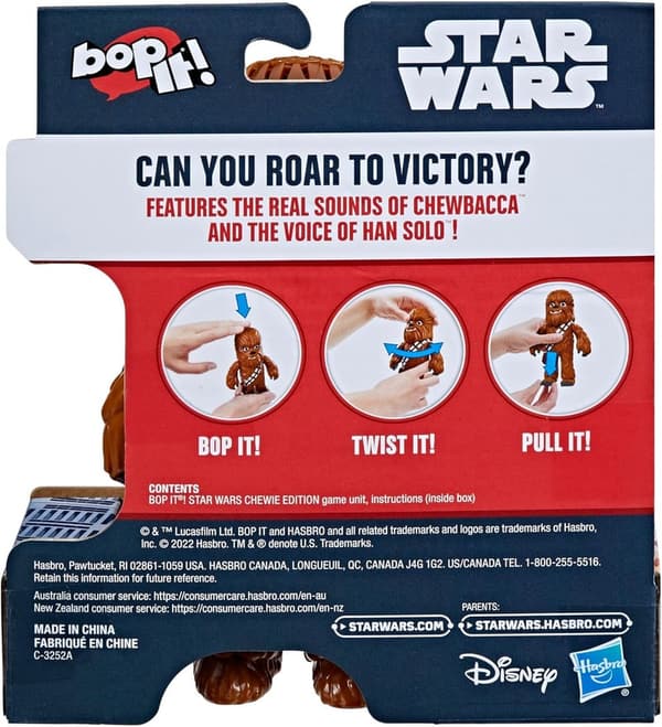 Star Wars Chewie Bop It! Game for Kids Ages 8+