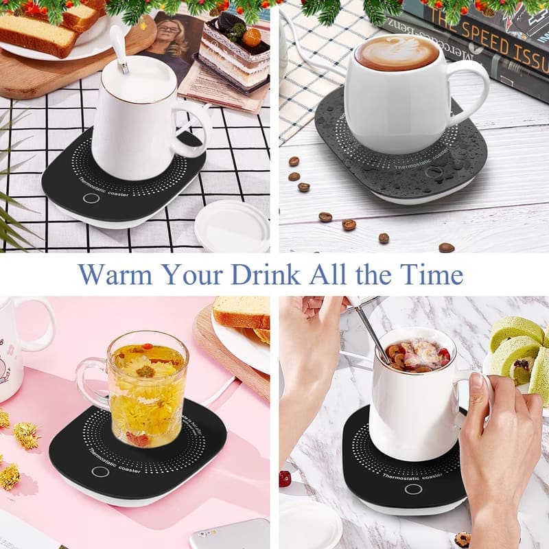 Coffee Mug Warmer with Auto Shut Off for Office Use
