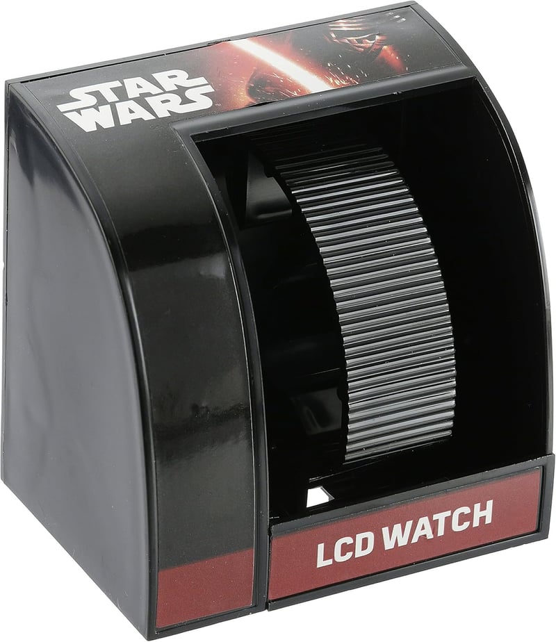 Star Wars Kids' Stormtrooper Digital Quartz Watch for Boys