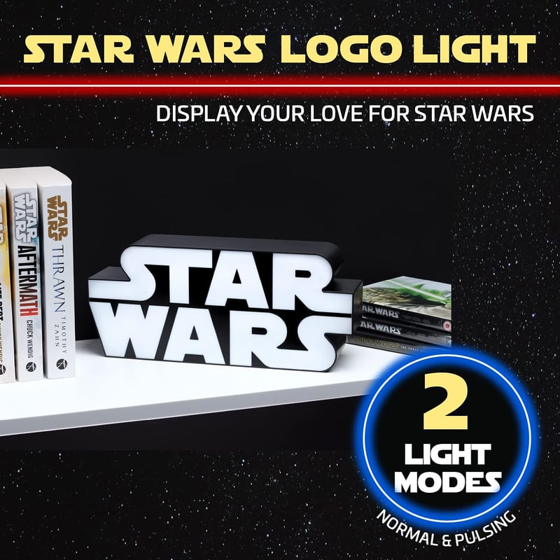 Star Wars Logo Light – Wall Mountable & Freestanding