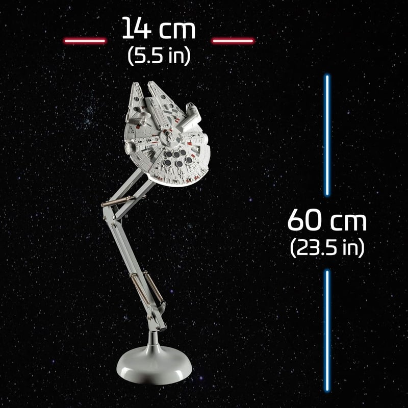 Star Wars Millennium Falcon Posable Desk Lamp for Men