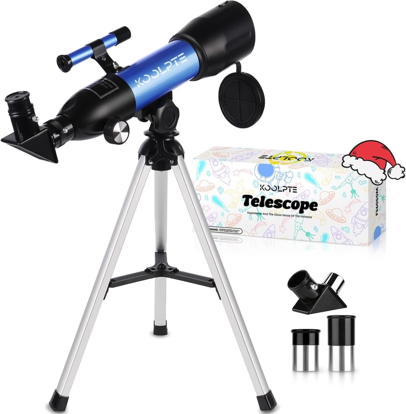Kids Telescope for Astronomy Beginners – 50mm Aperture, Tripod
