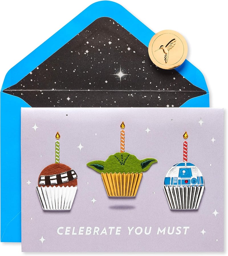 Star Wars Birthday Card – Papyrus Design