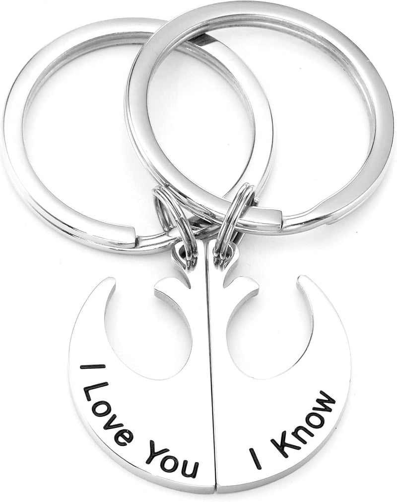 Star Wars Couples Keychain - Valentine's Gift