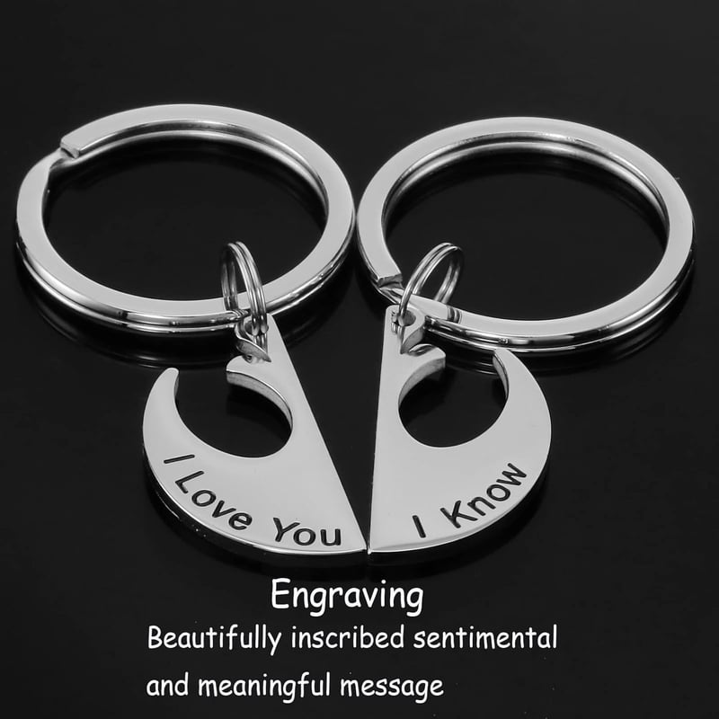 Star Wars Couples Keychain - Valentine's Gift