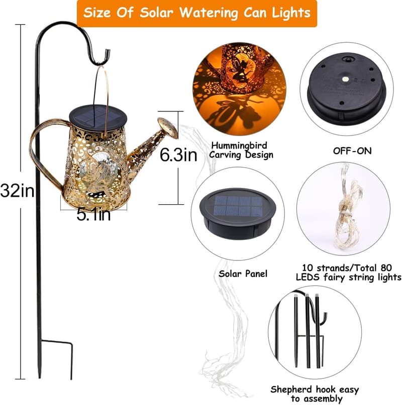 Solar Fairy Lanterns - Unique Outdoor Gifts for Women