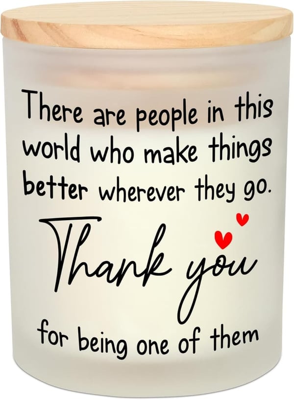 Thank You Gifts: Vanilla Lavender Candle for Women