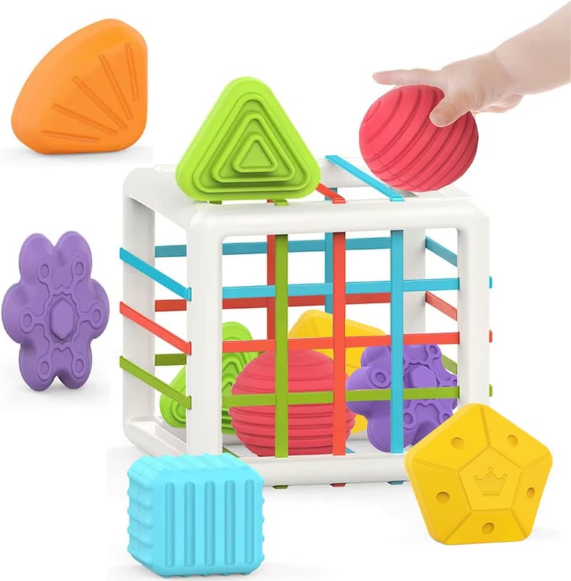 Montessori Developmental Toys Set for 1-Year-Olds