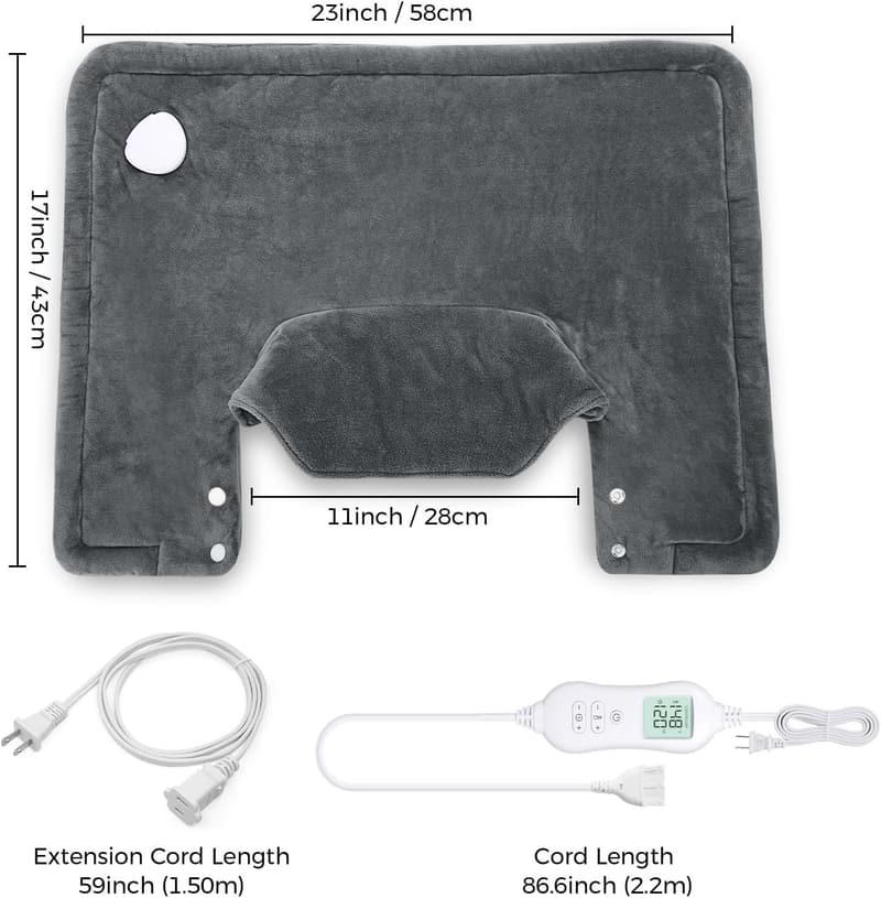 Neck & Shoulder Heating Pad with Fast Heating & Auto Shut Off