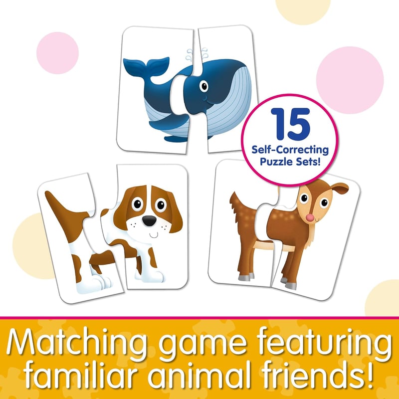 My First Animal Memory Match Game for Preschoolers (Ages 2-5)