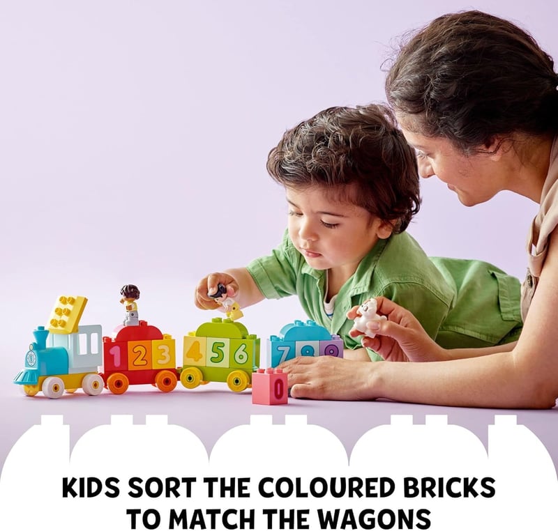 Preschool Educational LEGO DUPLO Number Train Toy for Toddlers