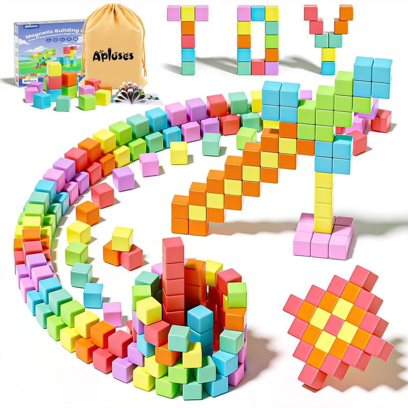 STEM Magnetic Building Blocks for Toddlers Ages 3-5