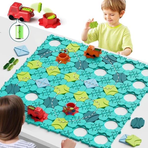STEM Puzzle Toy for Kids, Large Montessori Logic Builder