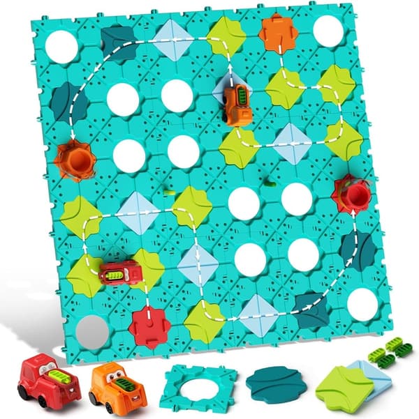 STEM Puzzle Toy for Kids, Large Montessori Logic Builder