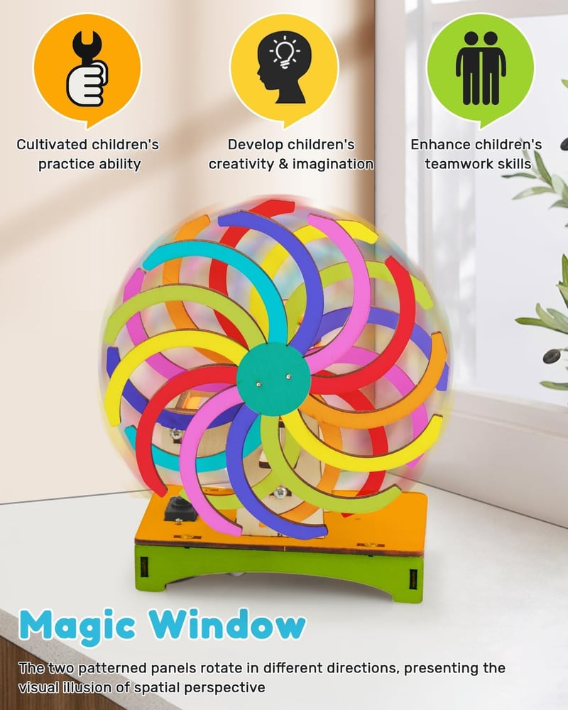 STEM Educational 3D Puzzle Kits for Kids Ages 8-12