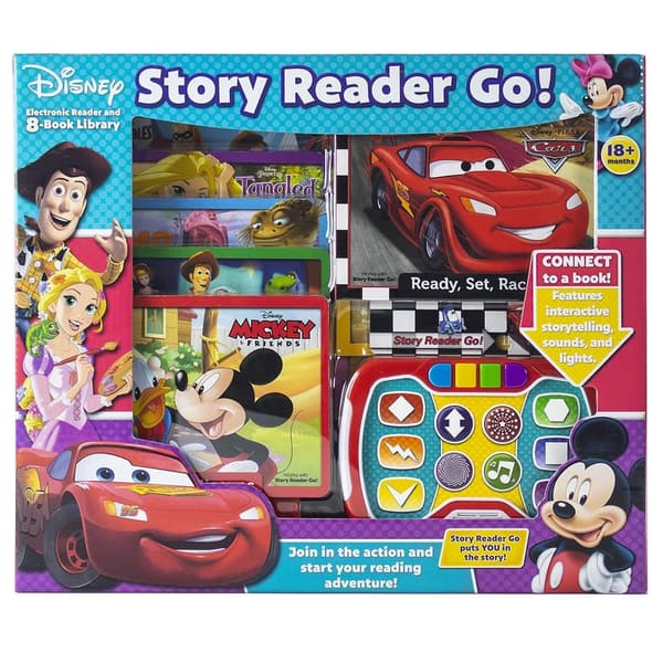 Disney Story Reader Me Reader & 8-Book Library Set