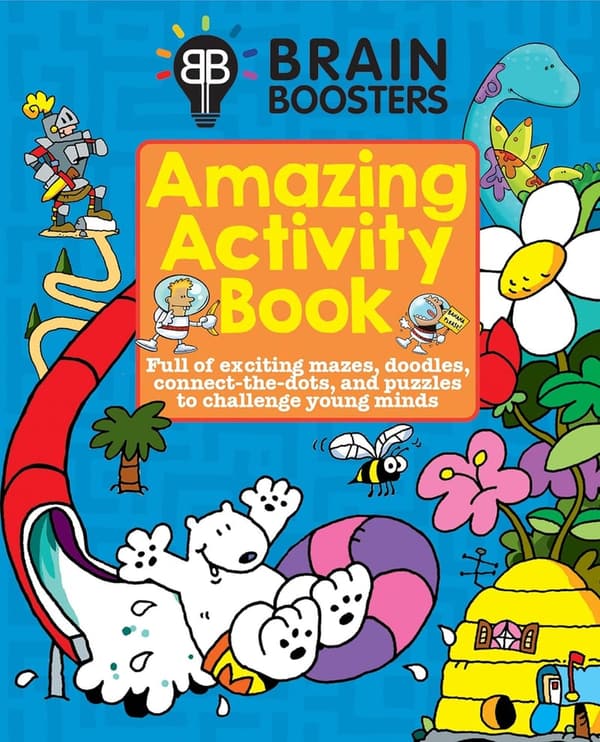 Kids' Brain Boosters Activity Book - Engaging Learning Fun