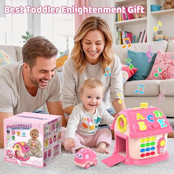 Musical 12-in-1 Montessori Learning House for Toddlers