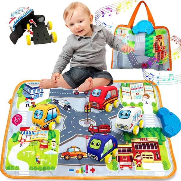 1st Birthday Gift: Musical Play Mat for Infants