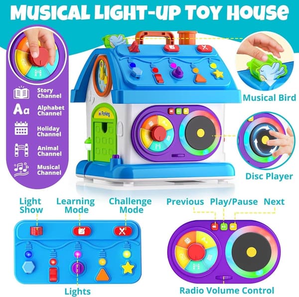 1st Birthday Montessori Educational Toy for 12-18 Months