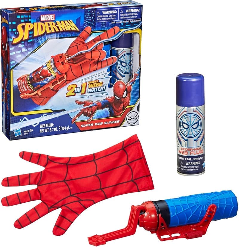 Spider-Man 2-In-1 Web Shooter Toy for Kids