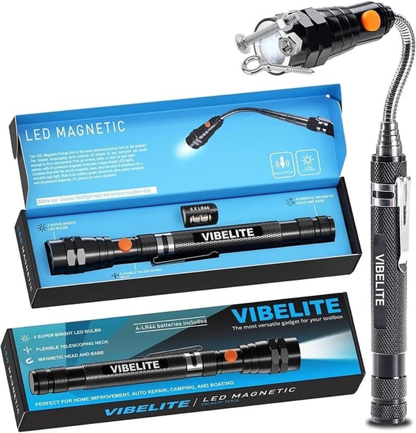 Fathers Day Extendable Magnetic Flashlight & Tool