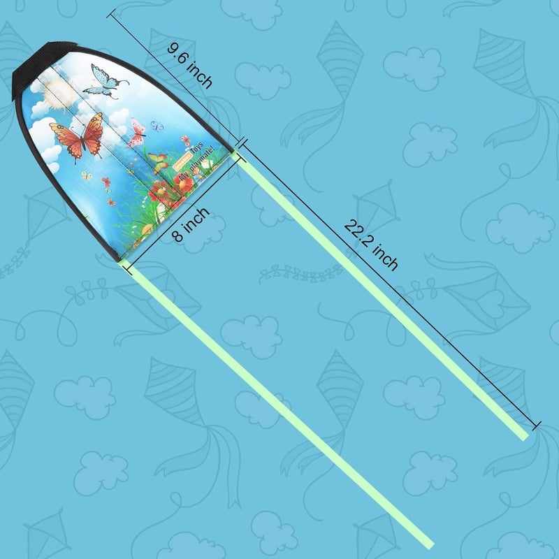 Children's Mini Beach Kite for Ages 4-18 - 2 Pack
