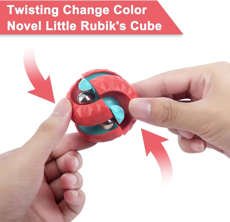 Fidget Cube Spinning Toy for Stress Relief and Decompression