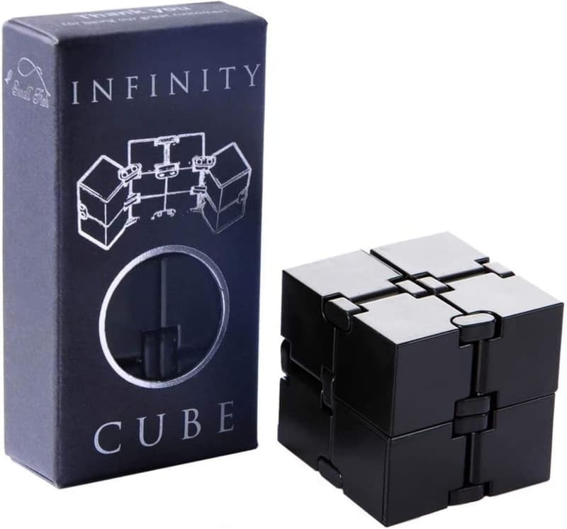 Infinity Cube Fidget Toy for Stress Relief – Mini EDC Gadget