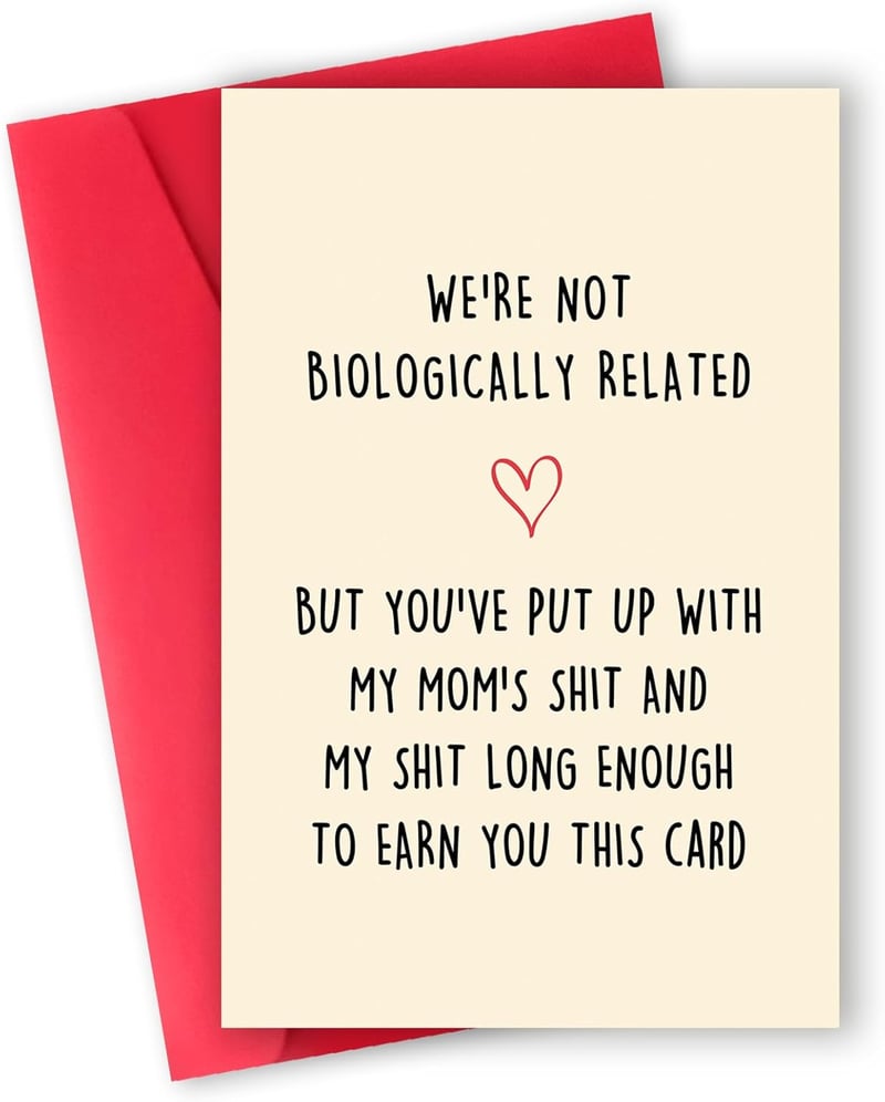 Happy Father's Day Step Dad Card from Bonus Kids