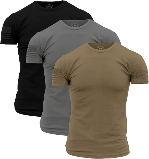 Men's Basic Crew T-Shirt by Grunt Style