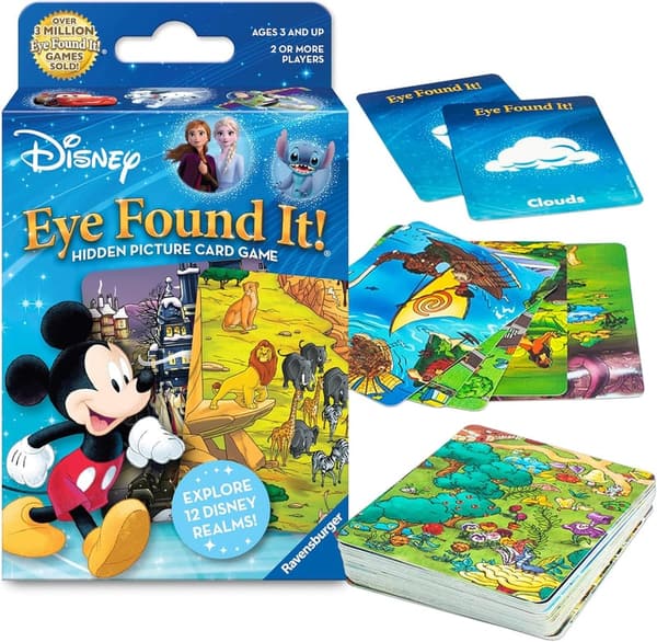 Disney Eye Found It! Card Game - Skill-Building Fun for Kids 3-5