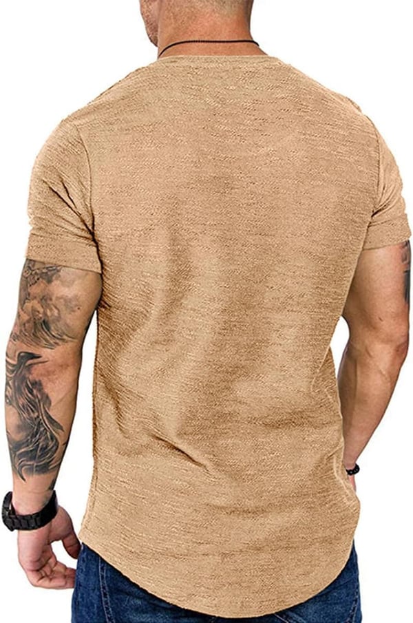 Men's Cotton Gym Workout Muscle Tee Shirt