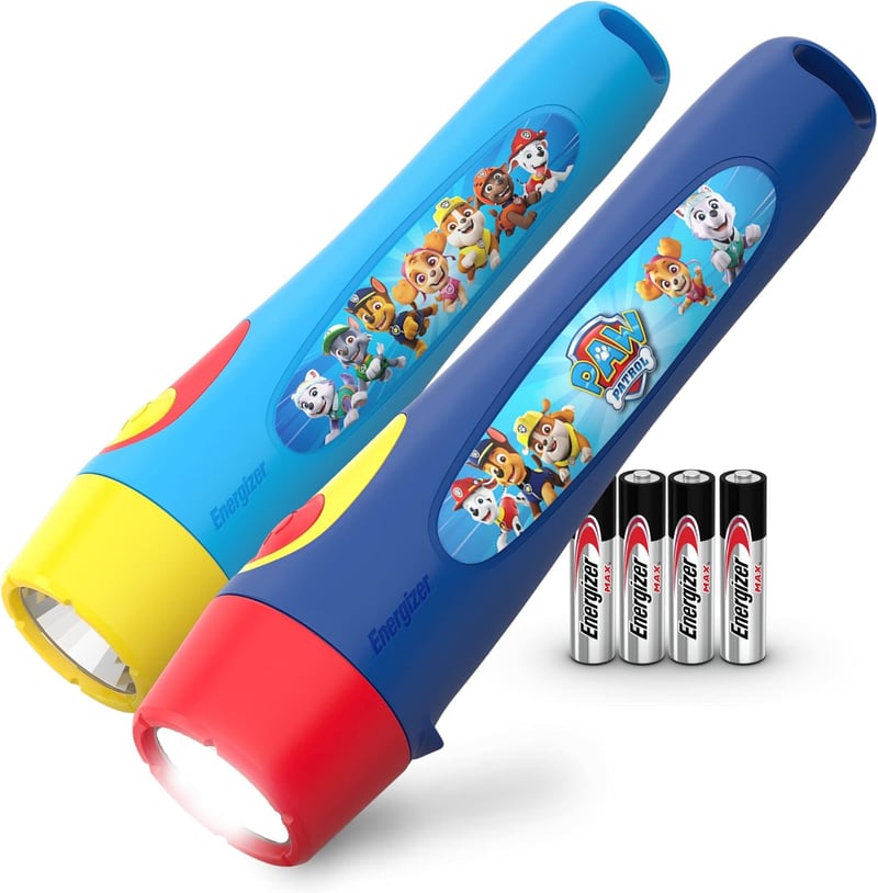 PAW Patrol LED Flashlights for Kids (2-Pack)