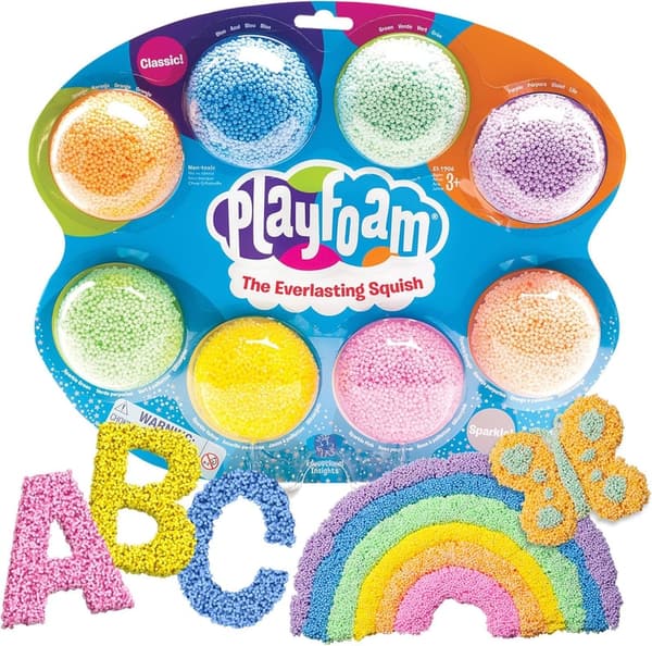 Playfoam Fidget Toy 8-Pack for Kids - Easter Basket Stuffers