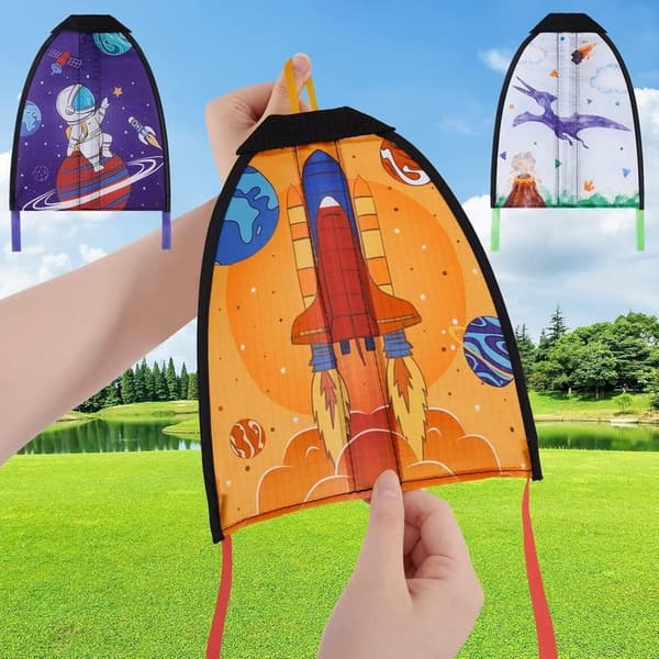Mini Slingshot Kites Set - Waterproof Beach Toys for Kids 4-18