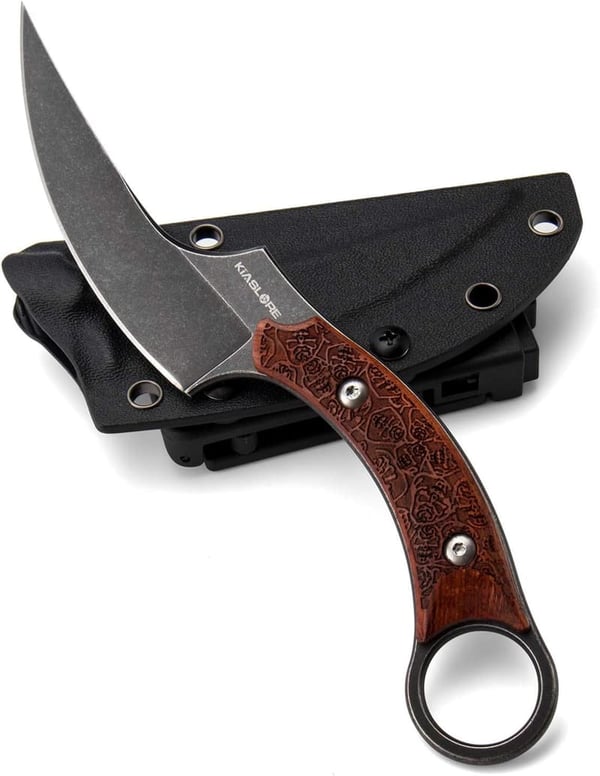 Tactical Camping Knife with 440C Stainless Steel Blade and G10 Handle
