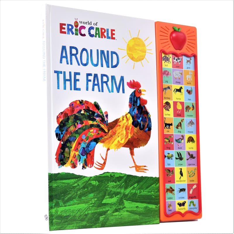 Around the Farm Animal Sound Book - Eric Carle