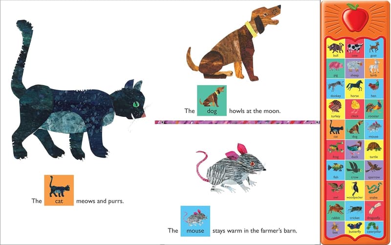 Around the Farm Animal Sound Book - Eric Carle