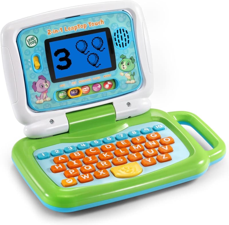LeapFrog 2-in-1 Touch Laptop Toy for Kids