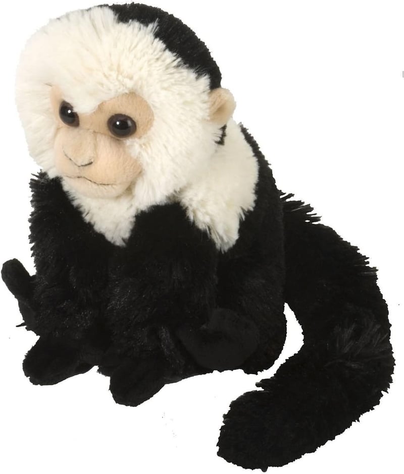 Capuchin Monkey Plush Toy - 8 Inch Cuddlekins for Kids