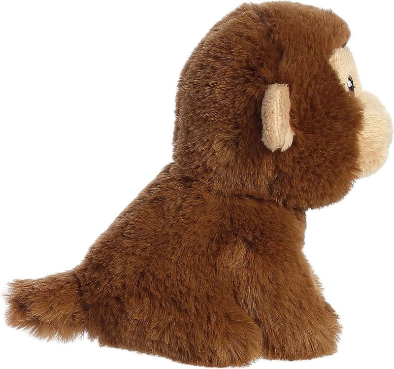 Eco Nation™ Mini Monkey Stuffed Animal - 5-Inch Brown Toy